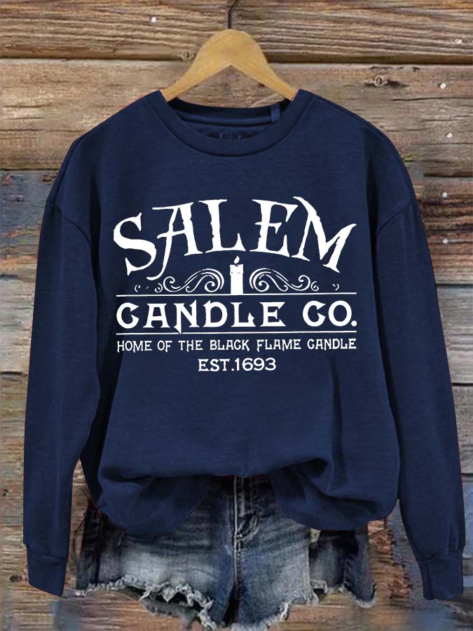 Women's Halloween Salem Candle Co. Casual 1693 Shirt