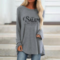 Salem Brewing Co. Enchanting Elixirs Since 1692 Printed Women's T-shirt