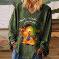 Trust Your Own Unique Path Women Long Sleeve Shirts