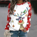 Merry Christmas Printed Women's Sweatshirt