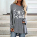Bee Kind Printed Loose Women's T-shirt