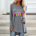What A Long Strange Trip Printed Women's T-shirt