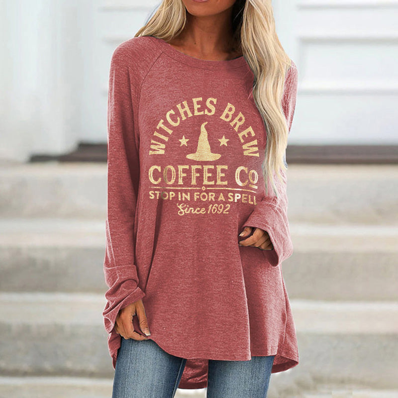 Stop In For A Spell Since 1692 Printed Women's T-shirt