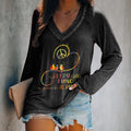 Every Little Thing Is Gonna Be Alright Printed Long Sleeve T-shirt