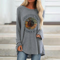 Every Little Thing Is Gonna Be Alright Printed Loose T-shirt