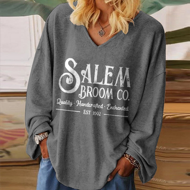 Salem Broom Co. Printed Loose T-shirt