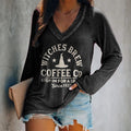 Witches Brew Coffee 1692 Printed Long Sleeve T-shirt