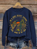 On A Dark Desert Highway Casual Women's Printed T Shirt