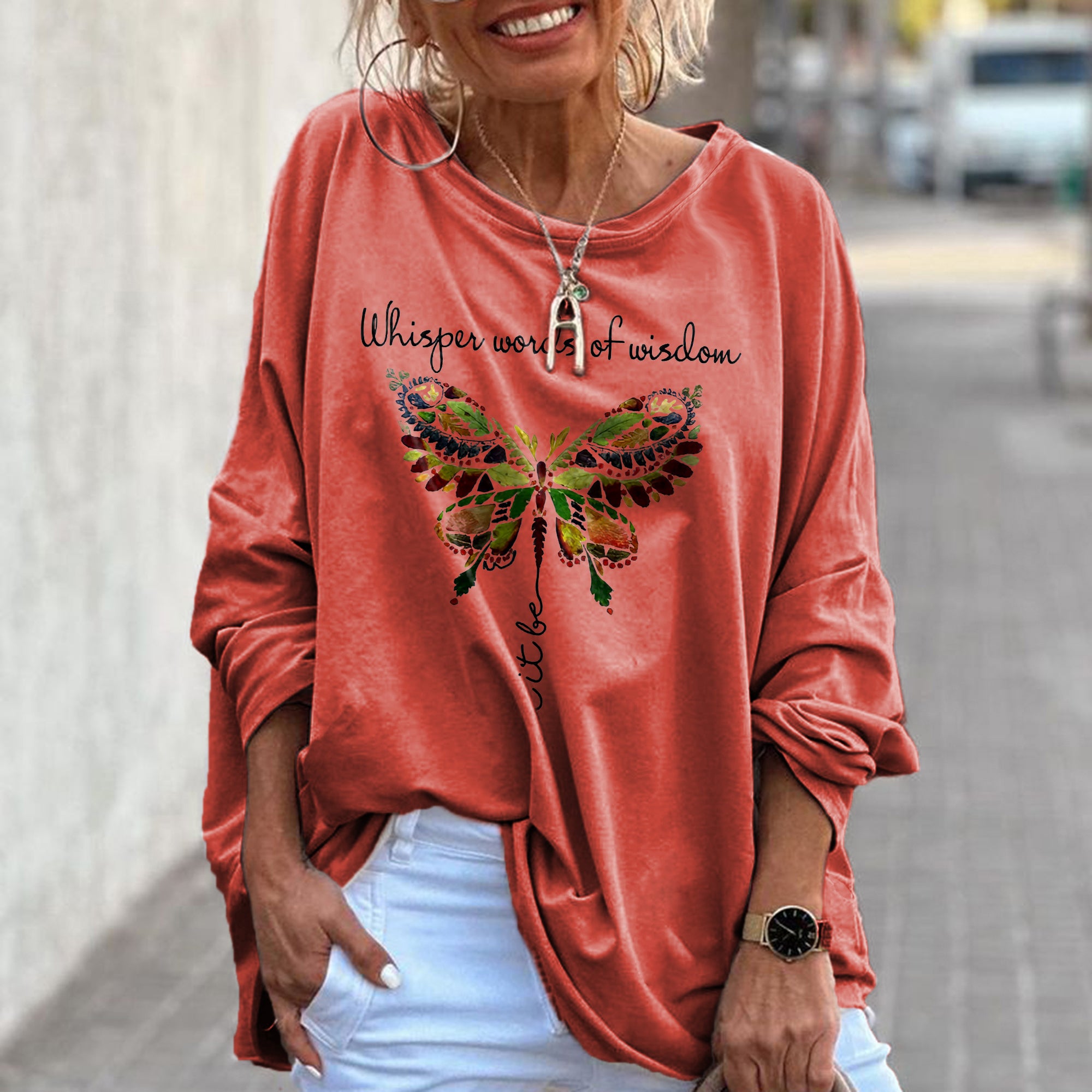 Whisper Words Of Wisdom Let It Be Printed Women's T-shirt